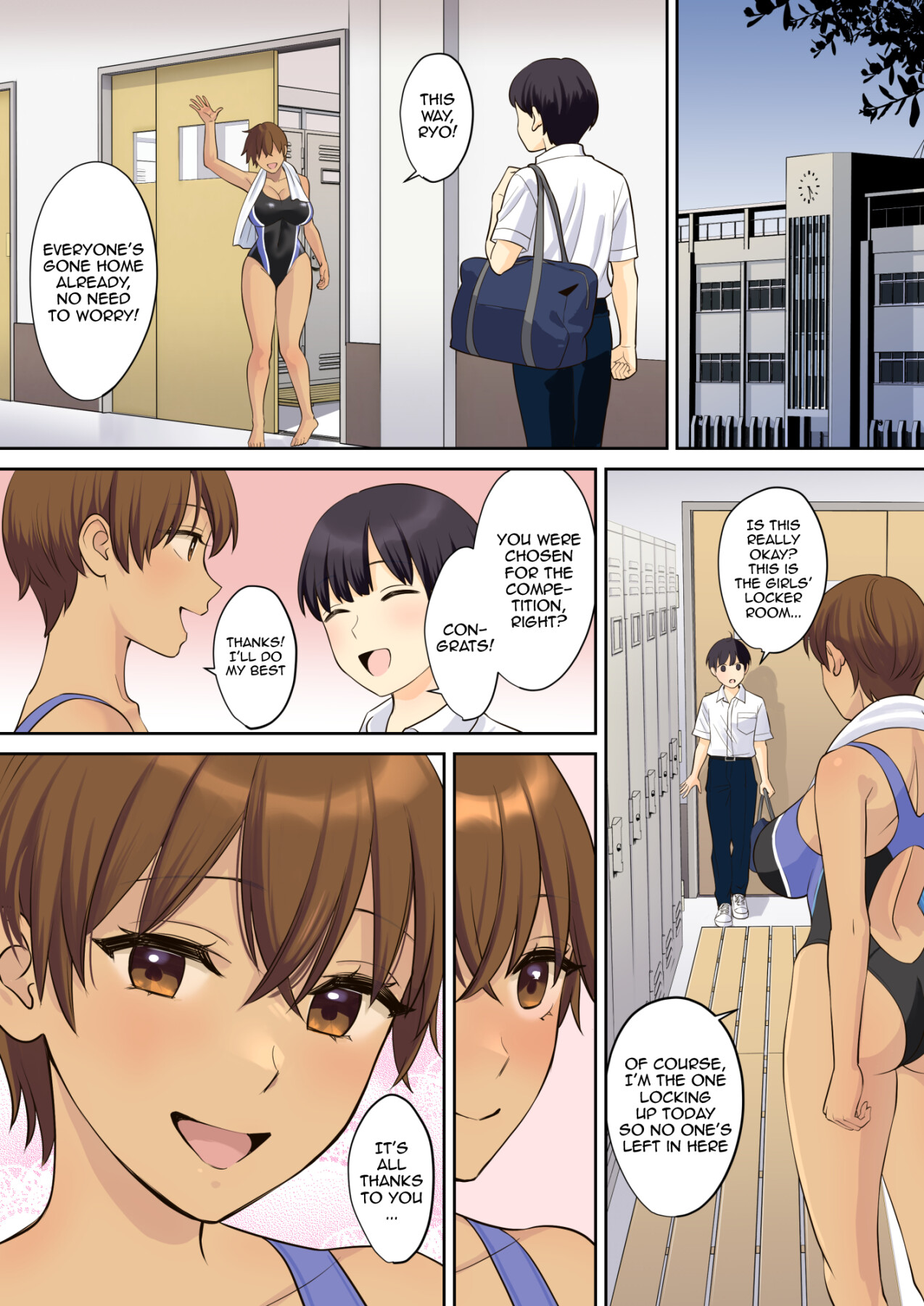 Hentai Manga Comic-A Story About a Boy Getting His Virginity Stolen by His (Girl) Friend's Mom 2-Read-61